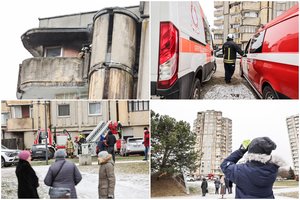 Gaisras Kauno daugiabučio 16-ame aukšte sukėlė tarnybas ant kojų: evakuoti gyventojai