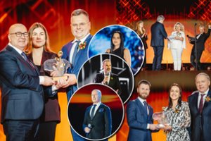 Kaune apdovanotos iškilios asmenybės: „Žalgirio“ arenos scenoje – garsūs šalies atlikėjai