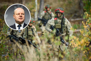 S. Skvernelis įvertino galimybę siųsti Lietuvos karius į Ukrainą