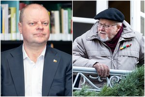 S. Skvernelis nesureikšmina V. Landsbergio kritikos: „Neklausiau, žiūrėjau krepšinį“