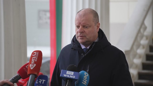 S. Skvernelis apie galimybę siųsti karius į Ukrainą taikai palaikyti: jeigu bus poreikis – svarstysime