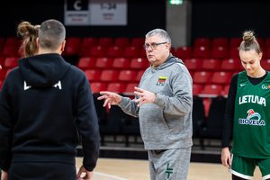 Krepšinio federacija priėmė sprendimą: buvęs rinktinės treneris R. Grigas nepriekabiavo prie žaidėjų, tačiau įspėtas
