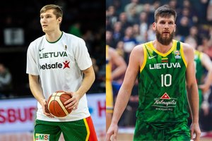 Dar viena rokiruotė Lietuvos rinktinėje: rasta traumą patyrusio Ą. Tubelio pamaina