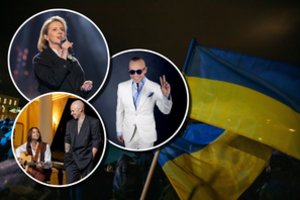 Vidas Bareikis, Kastytis Kerbedis, Ieva Narkutė ir kiti paramos koncerto atlikėjai: padedame Ukrainai, kiek galime