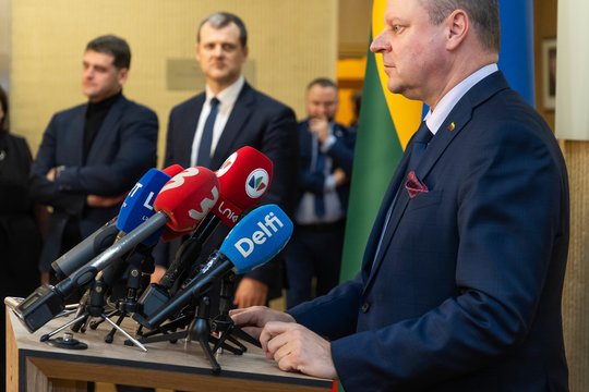 S. Skvernelis apie R. Žemaitaitį ir „Nemuno aušrą“: kelia abejonių