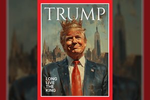 Baltieji rūmai pribloškė visą pasaulį: paskelbė įrašą, kur D. Trumpas – kaip karalius