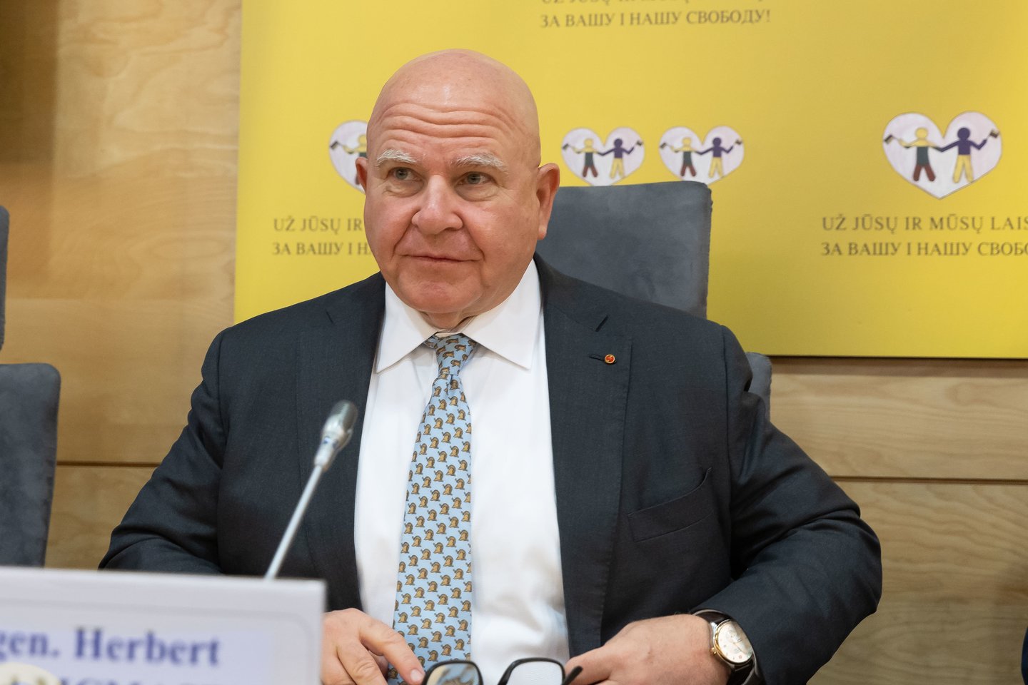 Herbertas Raymondas McMasteris.<br>D.Labučio (ELTA) nuotr.