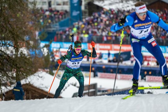 Lietuvos biatlonininkų duetas pasaulio čempionate finišavo 22-oje vietoje