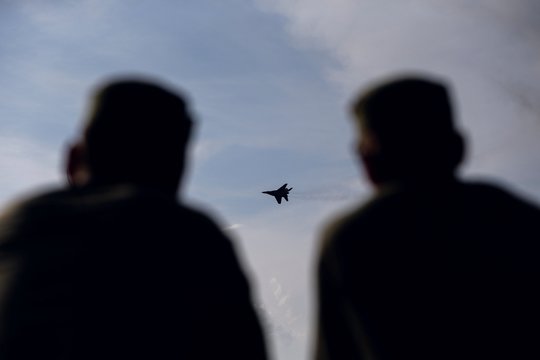 Ukrainiečiai pademonstravo neįprastai atrodantį naikintuvą: gali turėti svarbią reikšmę