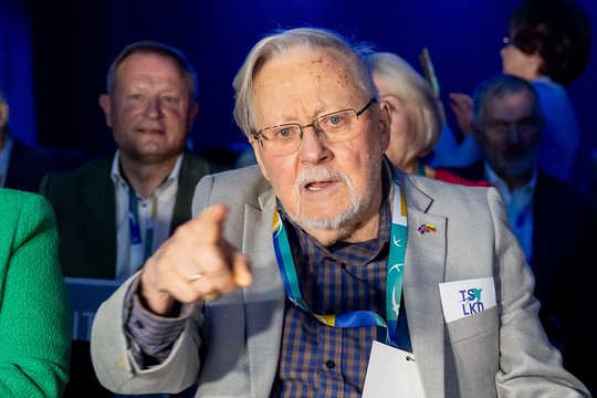 V. Landsbergis: kartais atrodo, kad amerikiečiai veikia kaip agresoriaus V. Putino sąjungininkai