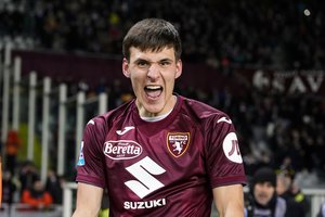 Fantastika: Gvidas Gineitis įmušė pergalingą įvartį į legendinio „AC Milan“ vartus