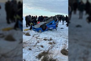 Rokiškio rajone – nelaimė ralyje: per sportinio automobilio avariją sužalotas vairuotojas