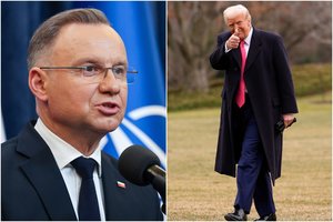 A. Duda: JAV prezidentas lankysis Lenkijoje