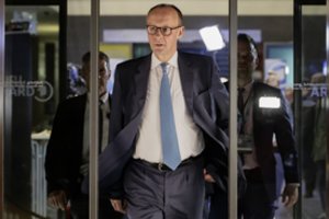 Apklausa po rinkimų Vokietijoje: dauguma rinkėjų pasisako už F. Merzo konservatorių ir SPD koaliciją