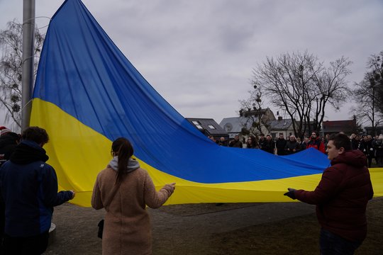 Ukraina mini trečiąsias Rusijos invazijos metines: Kyjive susirinko ES lyderiai