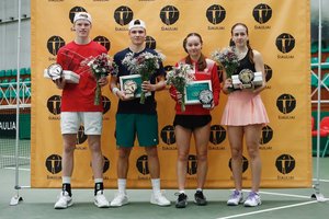 Šiauliuose pasibaigė didžiausias jaunių teniso turnyras Baltijos šalyse