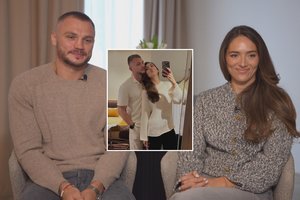 S. Maslobojevas su mylimąja S. Mišenyte atvirai prabilo apie santykius: pirmoji pažintis buvo netikėta