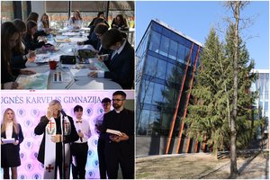 Kauno rajono Akademijos gimnazijoje – šventė: atidarytas modernus ir erdvus pastatas