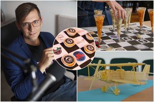 Pasakymą „Nežaisk su maistu“ panevėžietis supranta savaip: ne tik žaidžia, bet ir paverčia azartu