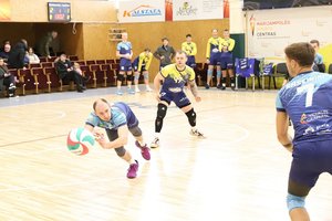 Lietuvos vyrų tinklinio čempionate tęsiasi VU pergalių serija