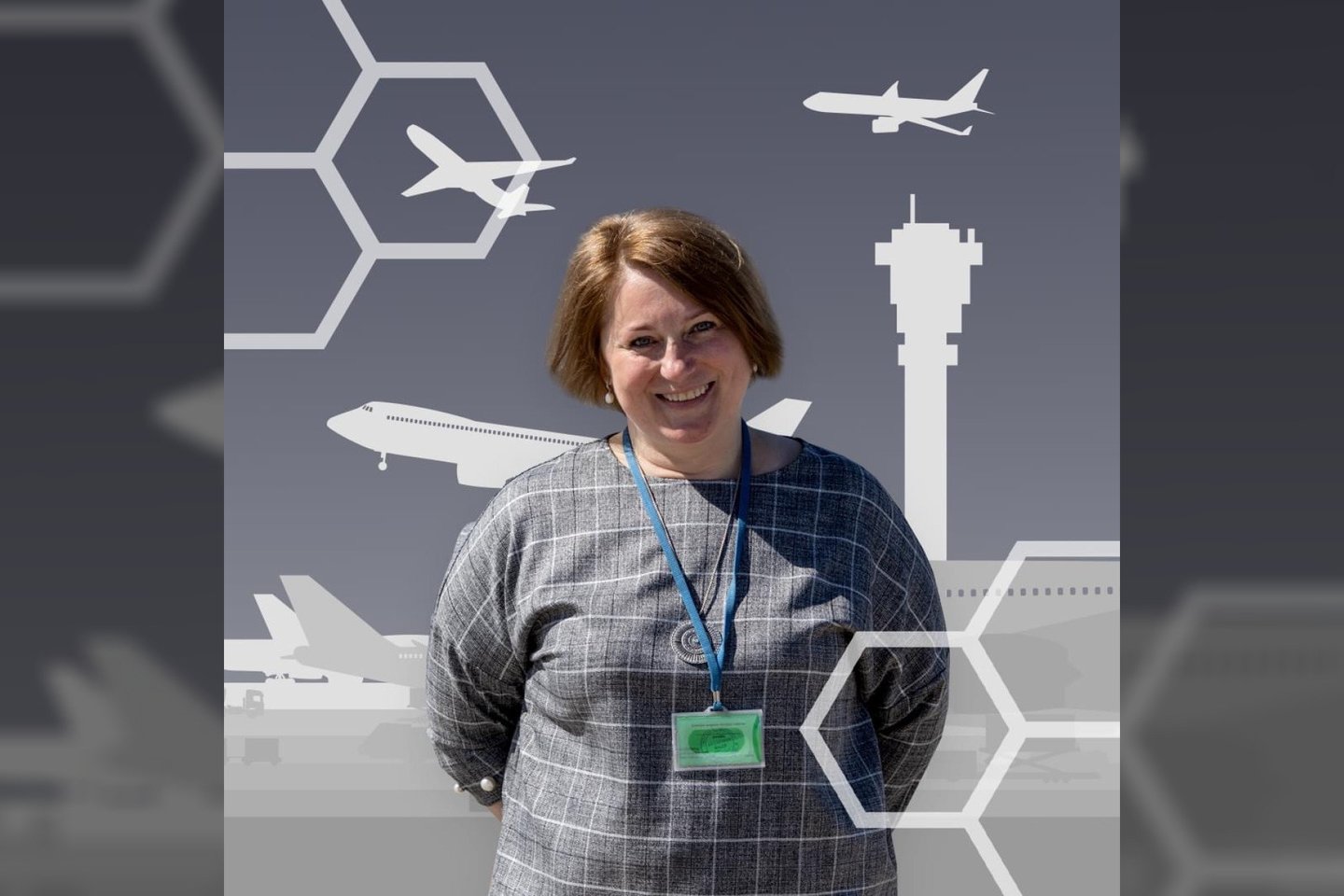 Šiaulių oro uosto vadovė Aurelija Kuezada.