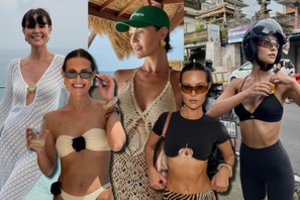 Lyg iš atviruko: egzotiškuose kraštuose atostogaujanti I. Burlinskaitė demonstruoja pribloškiančias kūno linijas ir stilių