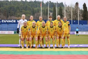 Moterų futbolo rinktinė Tautų lygos ciklą pradėjo nesėkme