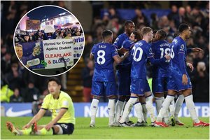 Gerbėjams protestuojant prieš klubo vadovybę, „Chelsea“ namuose sutalžė „Southampton“