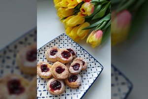 Varškės sausainiai su įdaru: gaminsite vos 20 minučių, o skonio nepamiršite dar ilgai