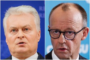 G. Nausėda laišku kreipėsi į F. Merzą: pasveikino laimėjus Vokietijos parlamento rinkimus