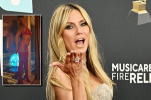 Heidi Klum nepaliko vietos fantazijai: plinta itin pikantiškas kadras