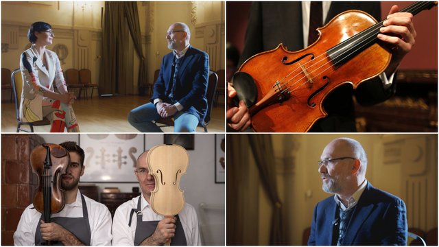 Jomantės Šležaitės interviu: niuansai apie styginius ir jų meistras bei restauratorius Gerardas Rūkas