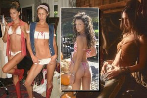 Prieš kamerą drabužius nusimetusi Bella Hadid internautus paliko be žado: vietos fantazijai – mažai