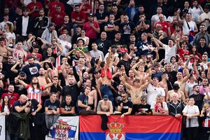 Laukia beprotiškas vakaras – „Crvena zvezda“ skelbia išpardavusi visus bilietus į mačą prieš „Žalgirį“