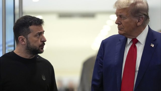 V. Zelenskio laukia vizitas su D. Trumpu: ketina pasirašyti susitarimą dėl retųjų iškasenų