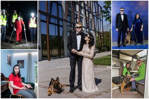 Cerebriniu paralyžiumi sergančios Ajanos gyvenimą apvertė pažintis su neregiu Justu: išskirtinė pora kuria išskirtinį gyvenimą