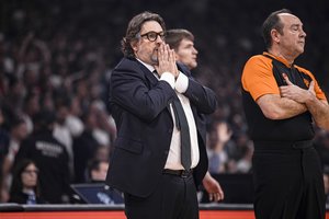 „Crvena zvezda“ išauklėjęs ir provokacijų negirdėjęs A. Trinchieri: „Privalome svajoti toliau“