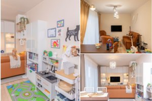 Po remonto Editos svetainė virto jaukiausiu namų kampeliu: su sūnumi neasidžiaugia