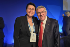 D. Gudzinevičiūtė antrai kadencijai išrinkta Europos olimpinių komitetų asociacijos viceprezidente