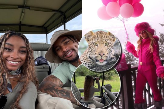 Žvaigždžių savaitėje – rožinis Paris Hilton gimtadienis ir egzotišką Afriką tyrinėjusi Simone Biles