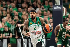 Eurolygos čempionas „Panathinaikos“ gimdė pergalę prieš varganą ASVEL