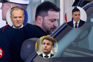 Po D. Trumpo ir V. Zelenskio kivirčo – vieninga Europos lyderių reakcija: agresorius – tai Rusija