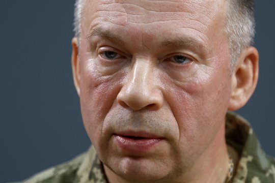 Iš vyriausiojo Ukrainos kariuomenės vado – palaikymo žodžiai V. Zelenskiui