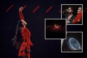 Didžiausią sostinės areną sudrebino Evgenyos Redko koncertas: atlikėja gerbėjams pažėrė netikėtų staigmenų