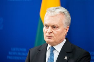 G. Nausėdos pokalbyje su britų premjeru K. Starmeriu – taikdarių siuntimo į Ukrainą klausimas