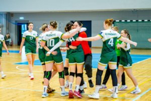 „Eglės“ rankininkės pergalių seriją pratęsė laimėdamos rekordine persvara