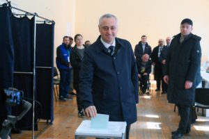 Rinkimų Abchazijoje nugalėtoju paskelbtas prorusiškas kandidatas