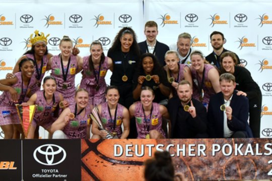 Finale dominavusi G. Meškonytė – Vokietijos taurės čempionė