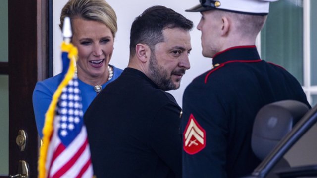 V. Zelenskis po aštraus ginčo su D. Trumpu pabrėžė JAV svarbą: nebuvo nė dienos, kad nebūtume dėkingi