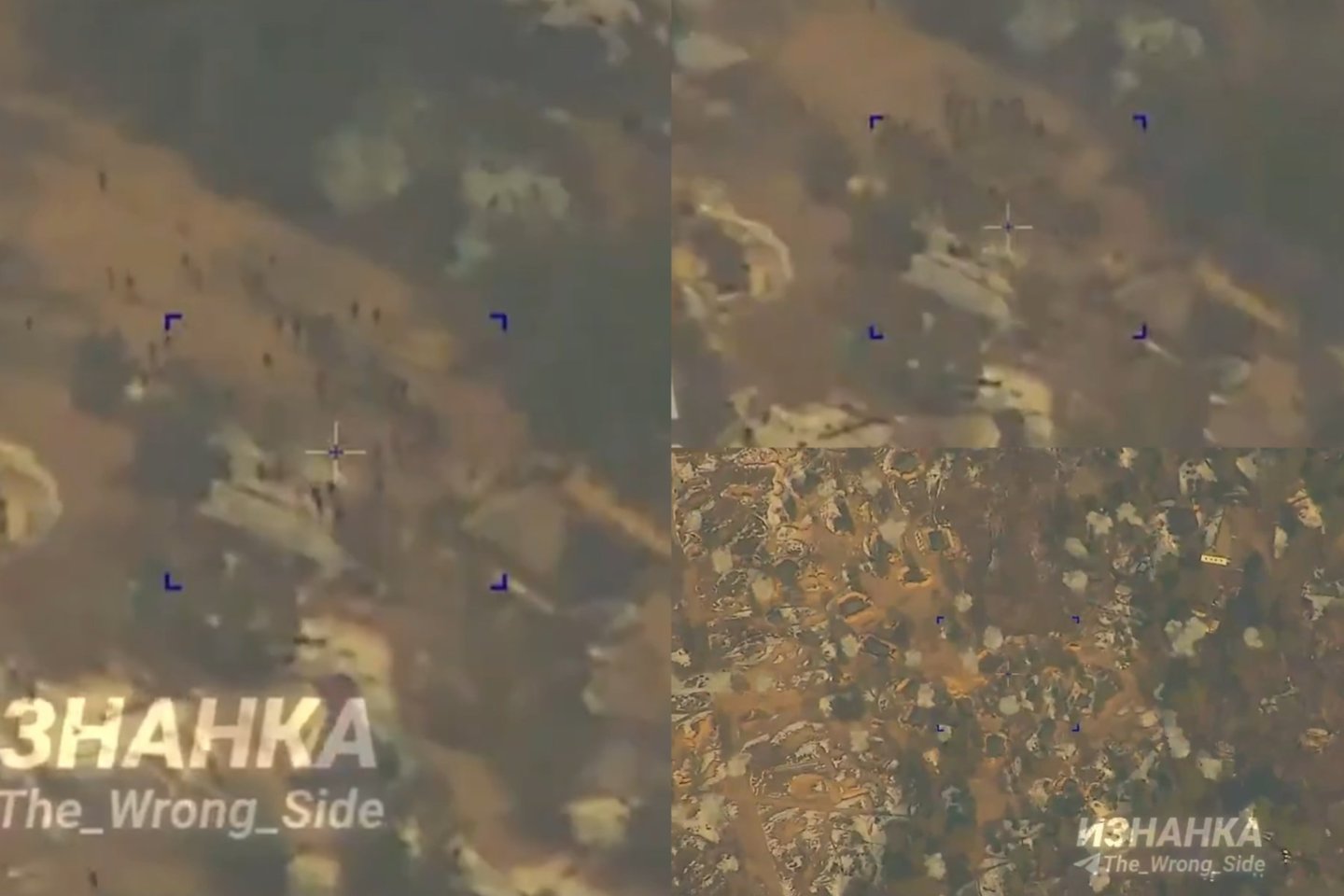 Rusų ataka prieš Ukrainos poligoną.<br>Lrytas. koliažas.